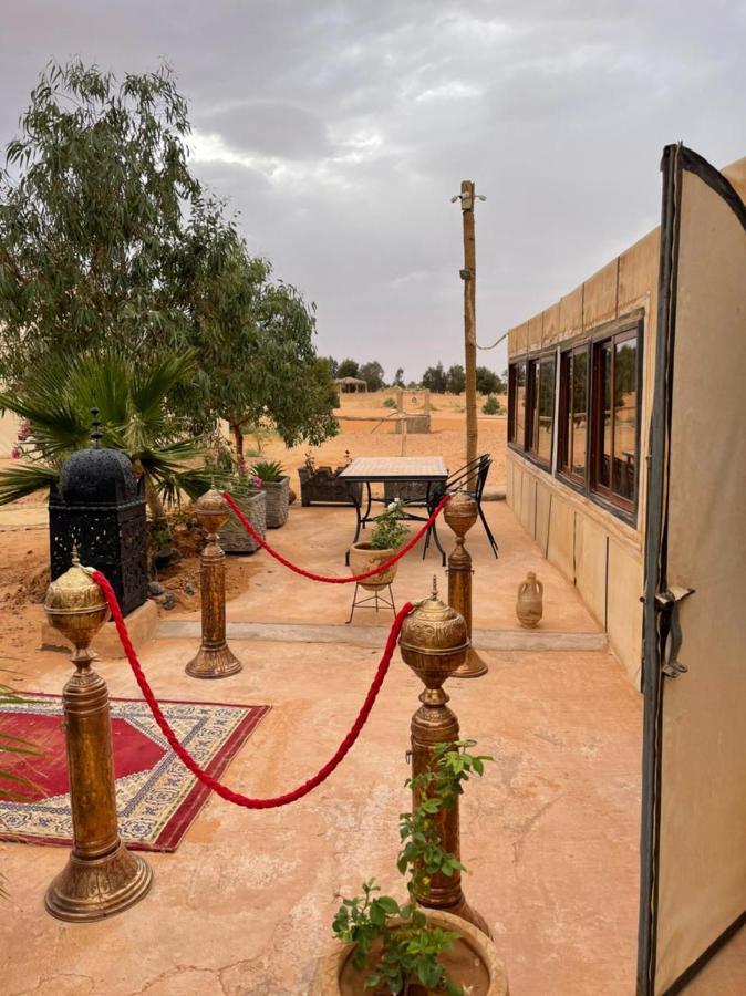 Erg Chebbi Sahara Camp Hotell Merzouga Eksteriør bilde