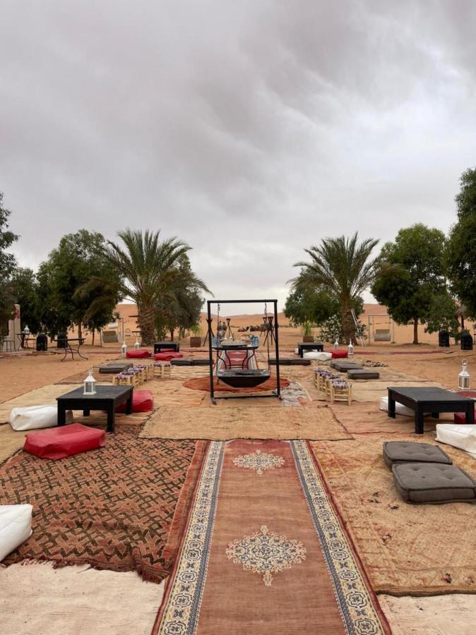 Erg Chebbi Sahara Camp Hotell Merzouga Eksteriør bilde