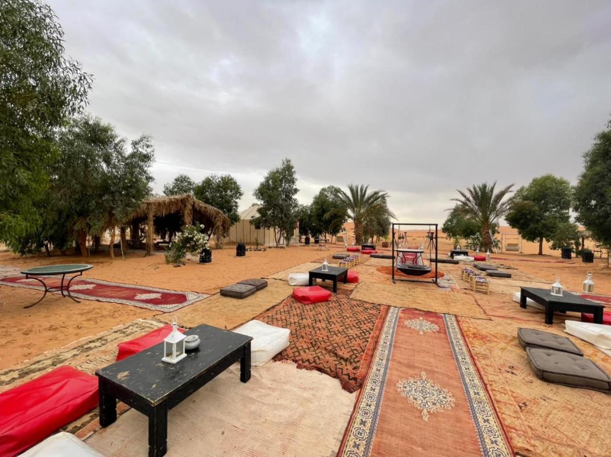 Erg Chebbi Sahara Camp Hotell Merzouga Eksteriør bilde