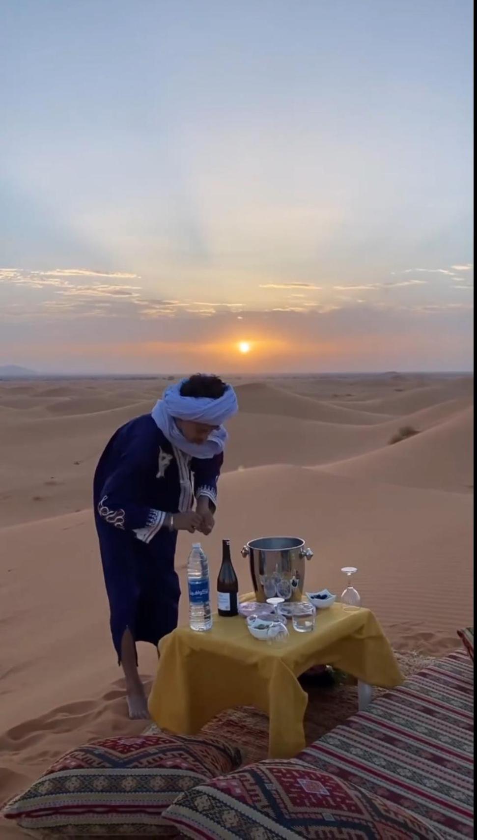 Erg Chebbi Sahara Camp Hotell Merzouga Eksteriør bilde
