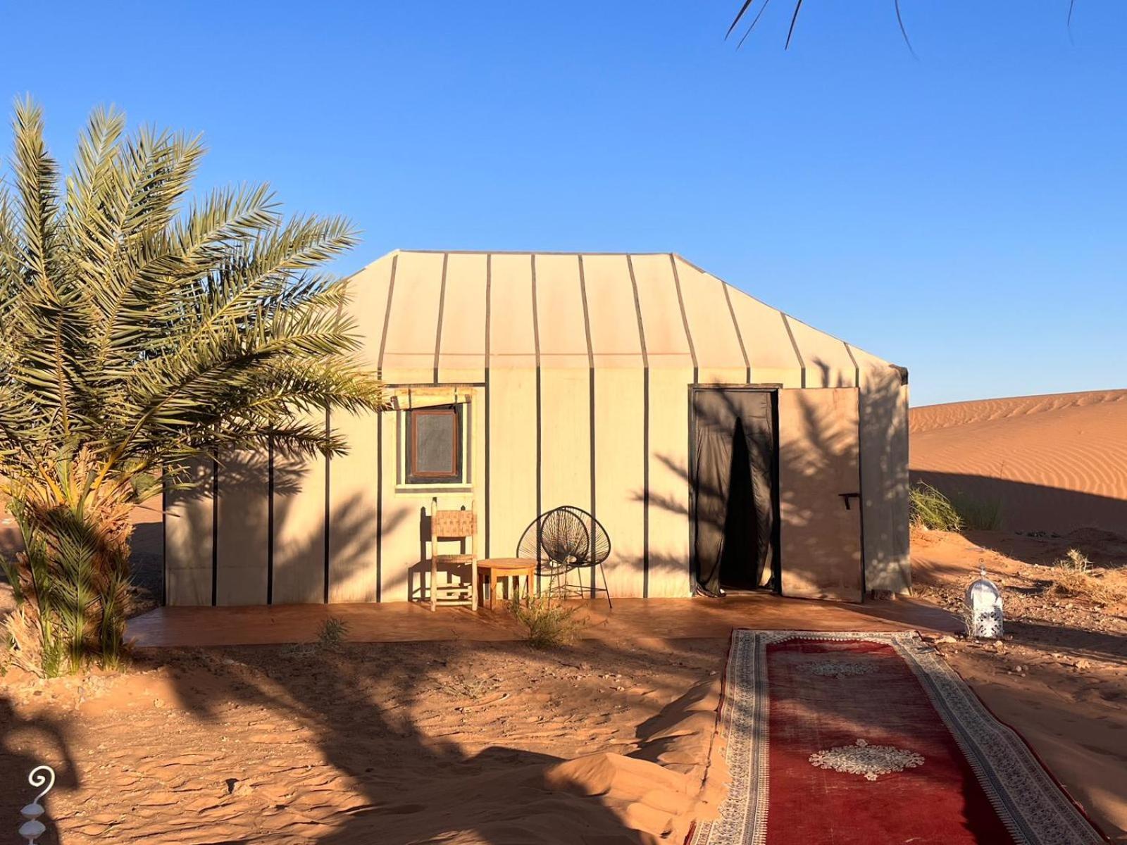 Erg Chebbi Sahara Camp Hotell Merzouga Eksteriør bilde