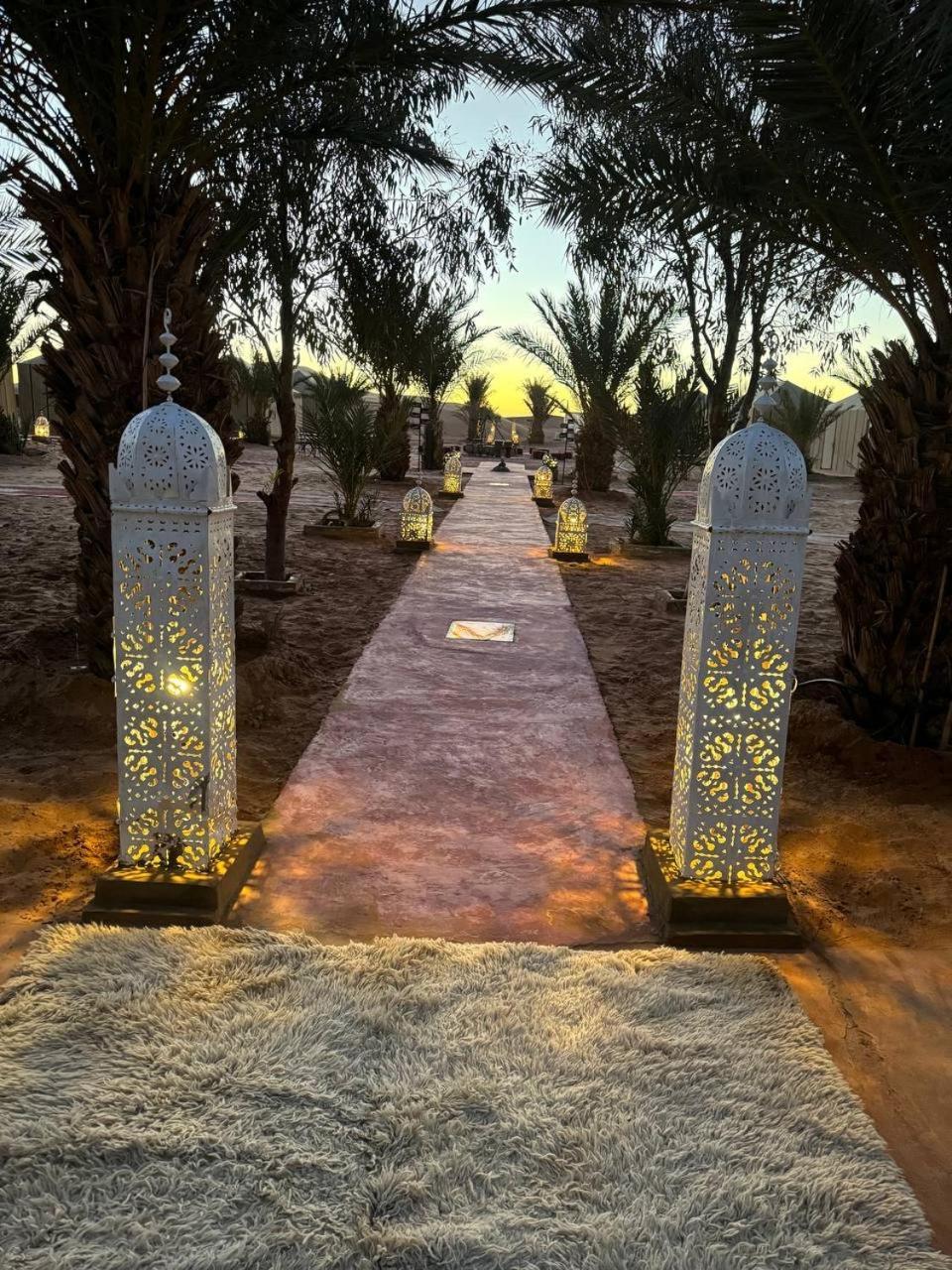 Erg Chebbi Sahara Camp Hotell Merzouga Eksteriør bilde