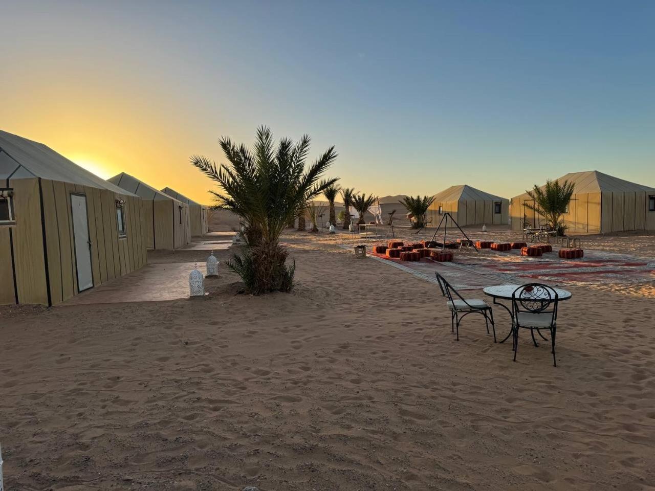 Erg Chebbi Sahara Camp Hotell Merzouga Eksteriør bilde