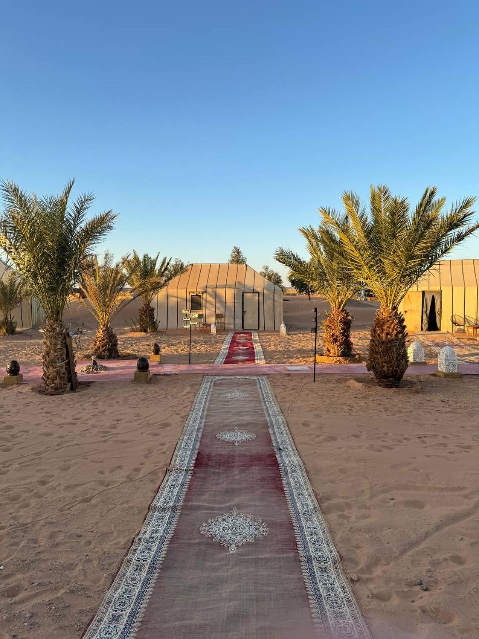 Erg Chebbi Sahara Camp Hotell Merzouga Eksteriør bilde