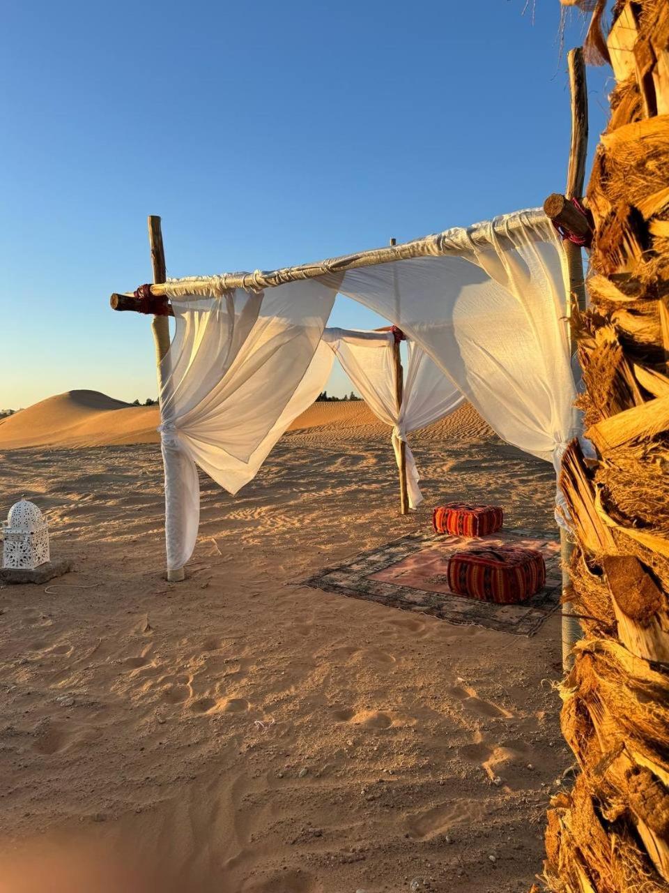 Erg Chebbi Sahara Camp Hotell Merzouga Eksteriør bilde