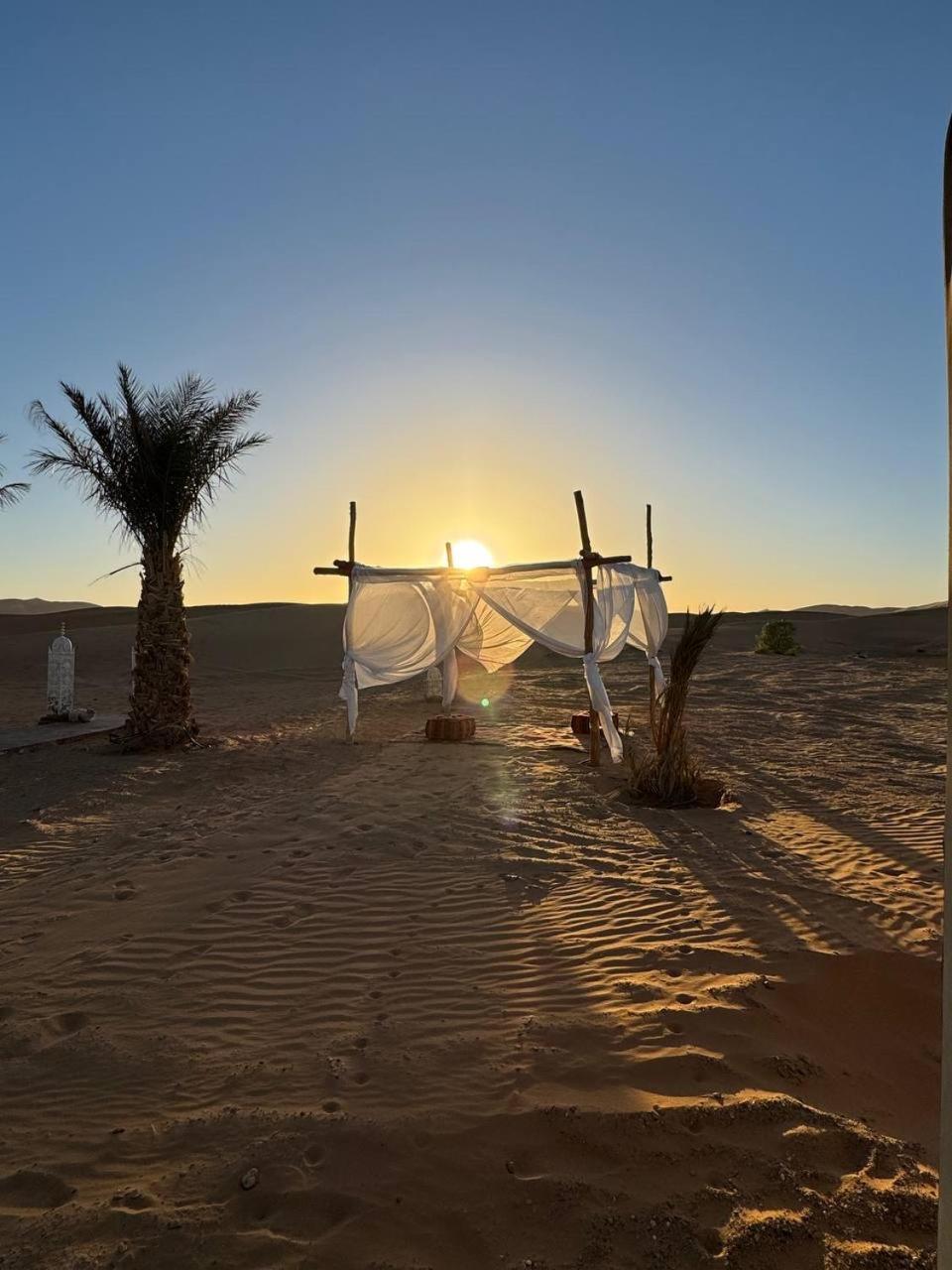 Erg Chebbi Sahara Camp Hotell Merzouga Eksteriør bilde