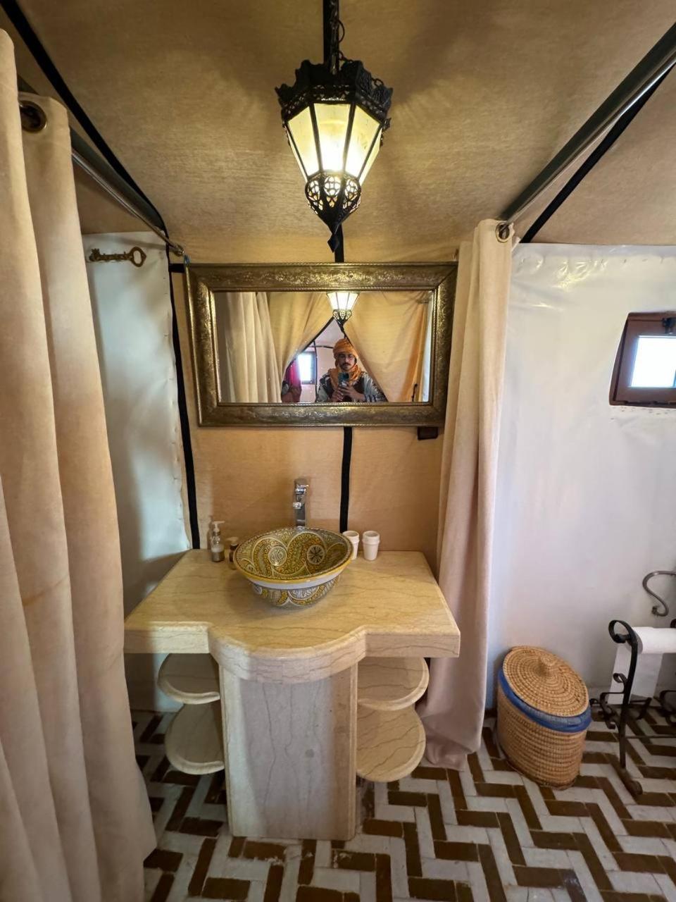 Erg Chebbi Sahara Camp Hotell Merzouga Eksteriør bilde