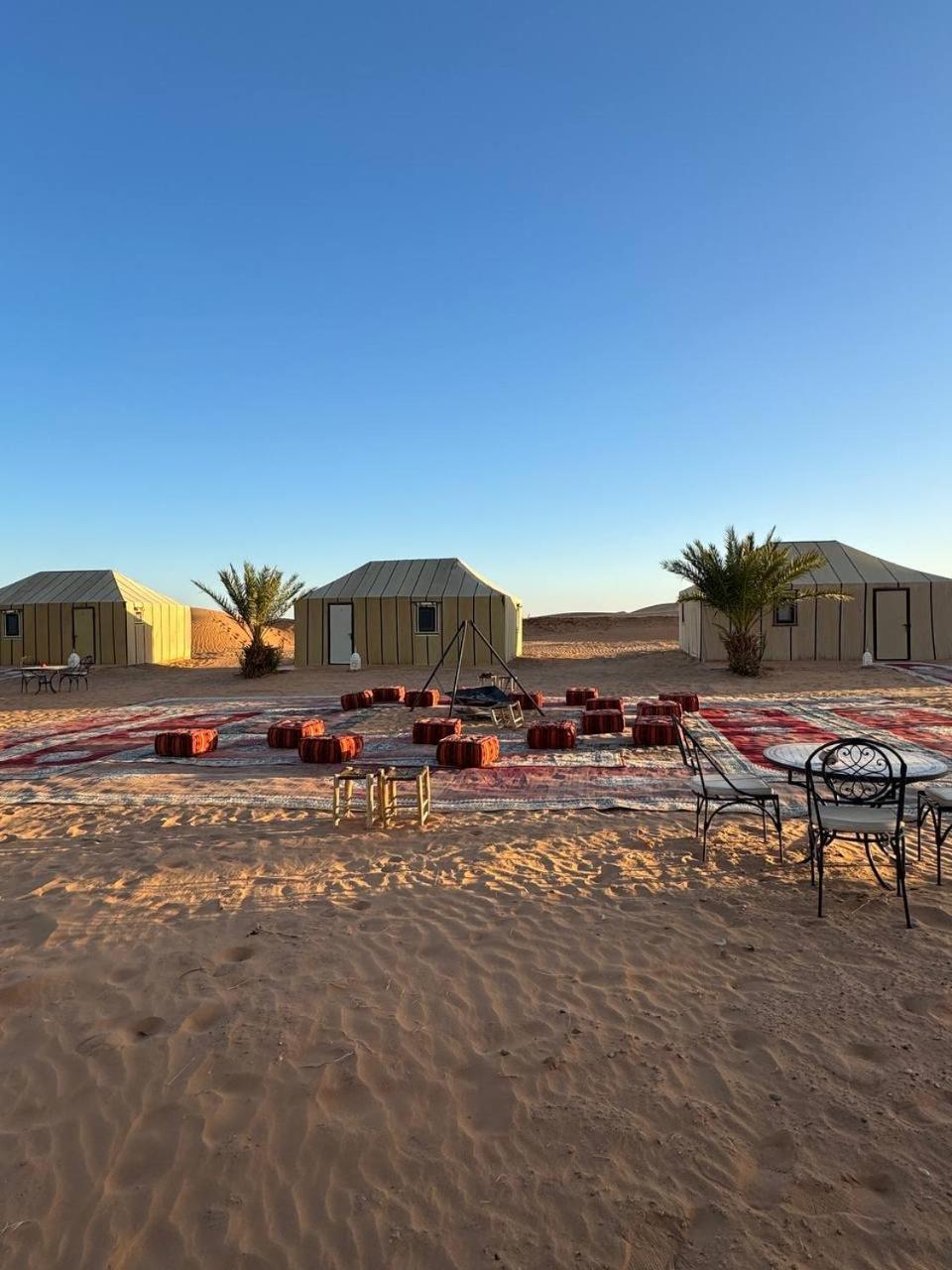 Erg Chebbi Sahara Camp Hotell Merzouga Eksteriør bilde