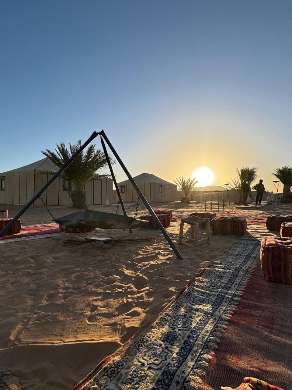 Erg Chebbi Sahara Camp Hotell Merzouga Eksteriør bilde