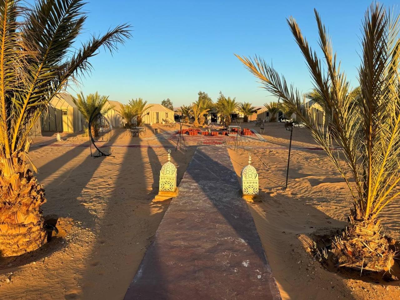 Erg Chebbi Sahara Camp Hotell Merzouga Eksteriør bilde