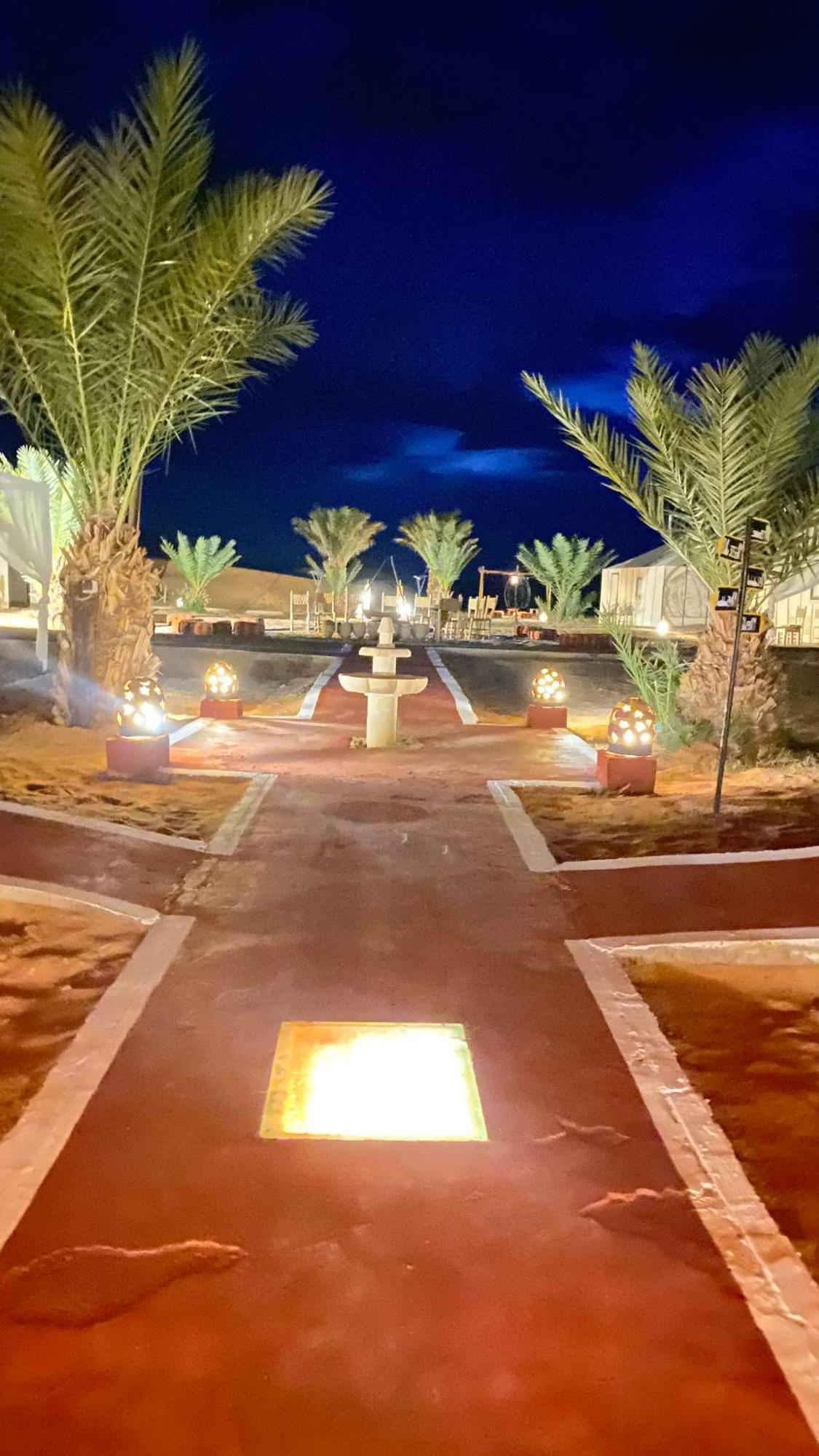 Erg Chebbi Sahara Camp Hotell Merzouga Eksteriør bilde